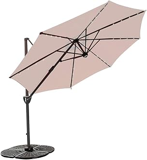 Amazon Com Cobana Cantilever Umbrella