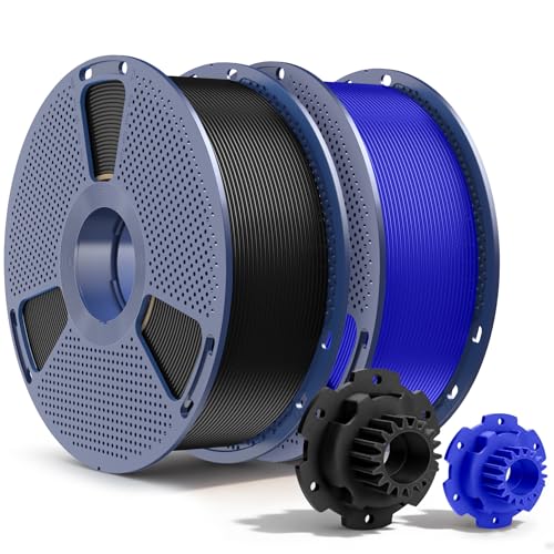 Image of SUNLU PETG Filament 1.75mm,2kg,Black+Klein Blue