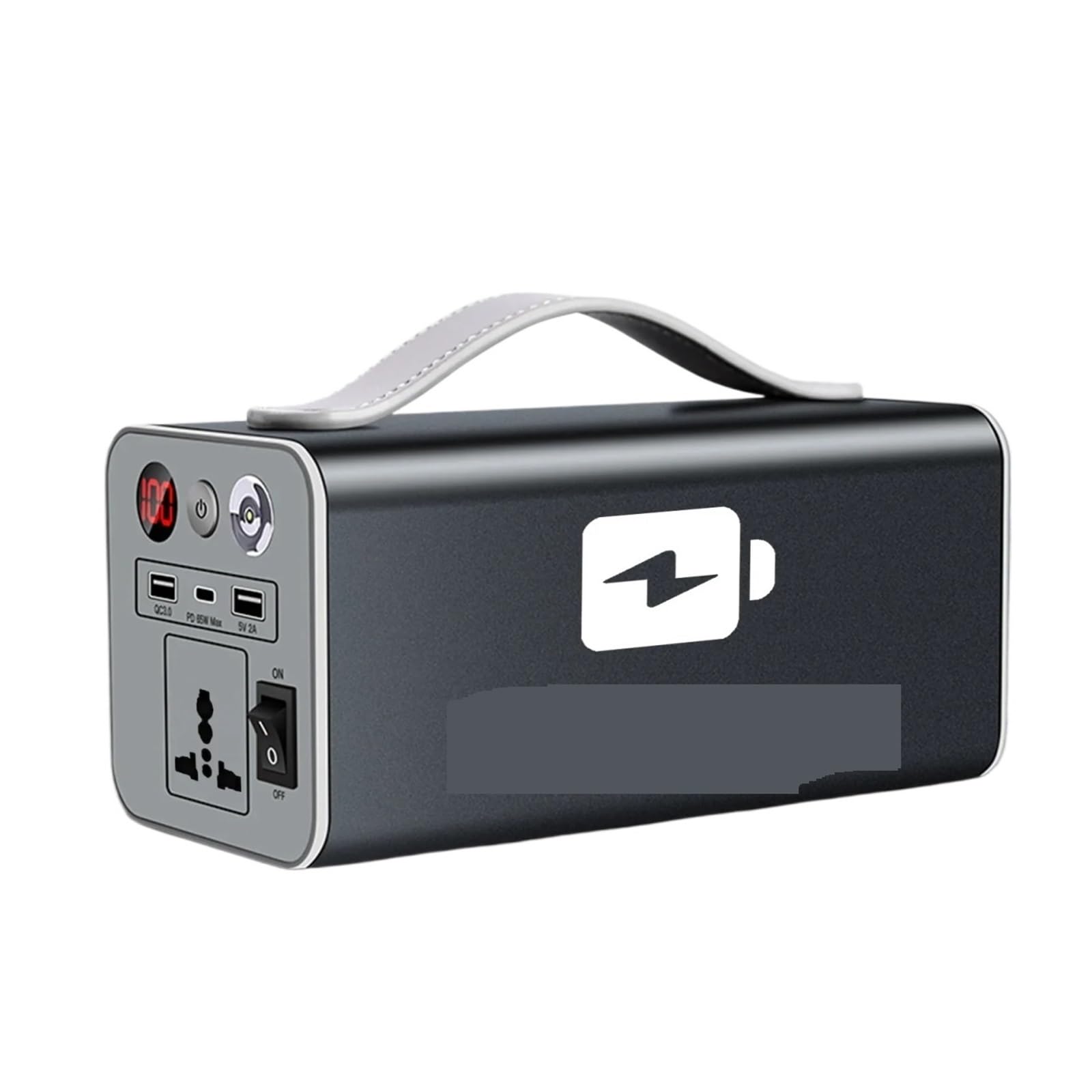90000mAh 300W Stazione Di Alimentazione Portatile 45000mAh 180W Alimentatore Emergenza Esterno Generatore Accumulatori Con Uscita DC Caricabatteria Ricarica Ultraveloce(180W 32Ah)