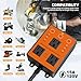MIAOLINK Remote Automatic Vacuum Switch, 120V/15A Power Tool Dust Control, 3-Mode with Delay Timer