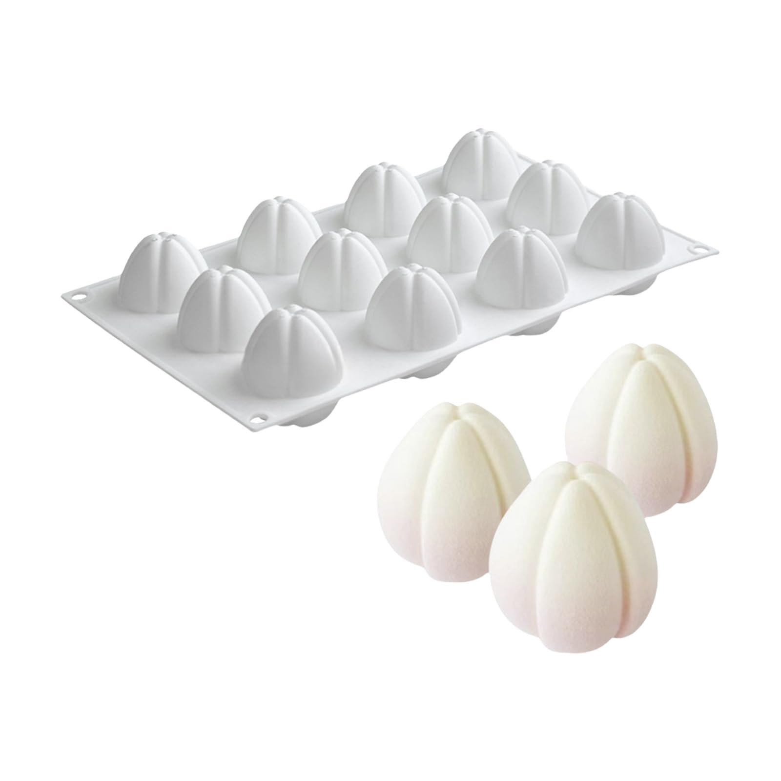 Xjdzineq Tulips Shape Silicone Molds Multipurpose Bakewares for Dessert Flexible Efficient Sturdy Kitchen Essential Multipurpose Silicone Bakewares