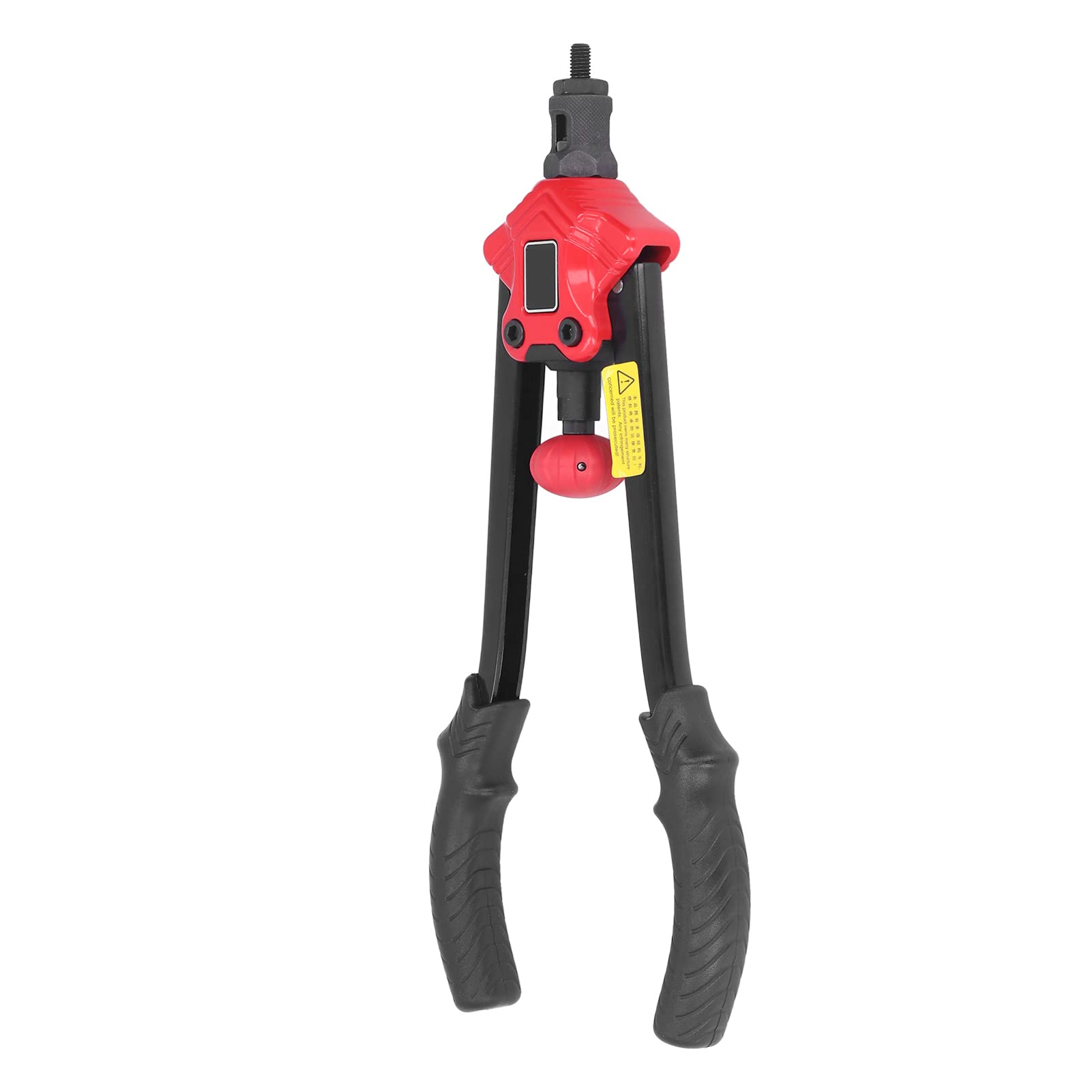 Wakects Kit de Pistola para Tuercas Remachadoras Herramienta de Alicates de Remachado Manual de Acero con Alto Contenido de Carbono para Insertos M3 M4 M5 M6 M8 M10 M12 de 9 Mm con Llave de Mandril