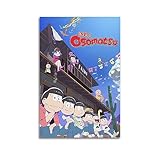 GLUC Osomatsu SanPoster classique de film et de télévision pour chambre d'adolescent Décoration murale sans cadre 30 x 45 cm