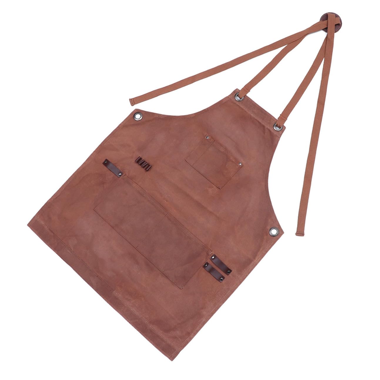 BESTYASH Tablier De Travail Avec Poches À Outils En Toile Cirée Robuste Pour Le Travail Du Bois Pour Hommes