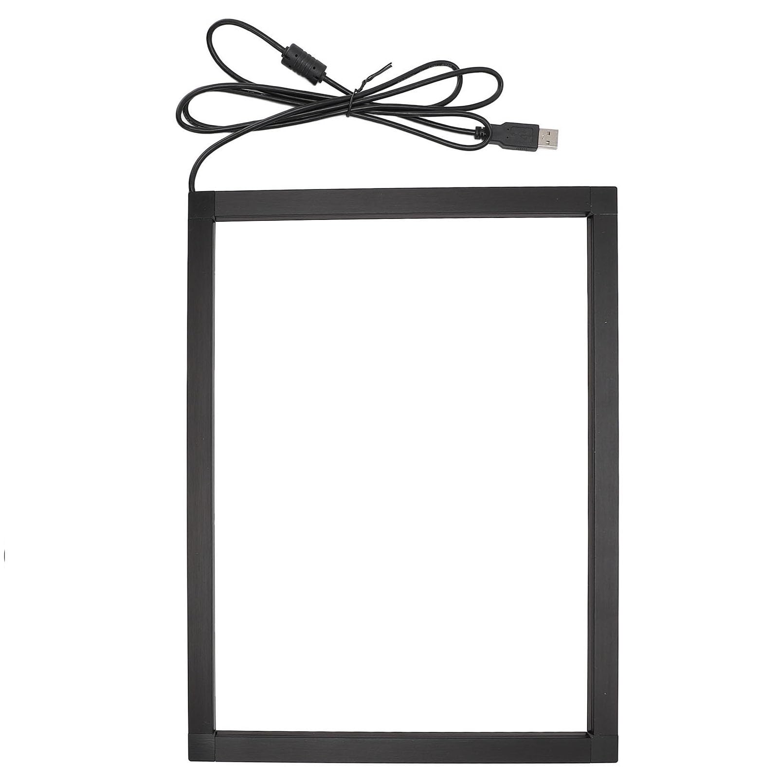 Asixxsix Infrarot-Touch-Rahmen, Interaktives USB-Plug-and-Play-IR-Touchscreen-Overlay mit Intelligenter Automatischer Kalibrierung für Touch-Whiteboards, Digital Signage-Kioske, (50 Zoll)