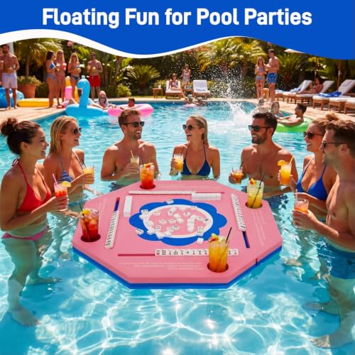 Mesa Flotante de Mahjong para Piscina 32 Pulgadas miniatura 6