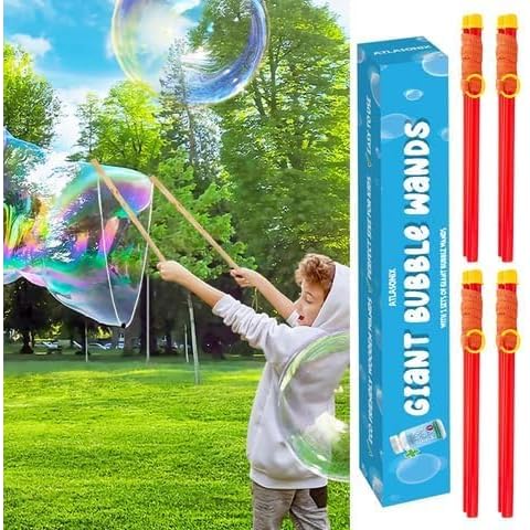 Atlasonix Giant Bubble Wands & Mix Kit Cover