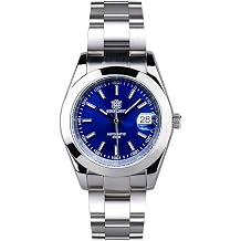 Steeldive SD1934 Water Ghost Men Automatic Mechanical Watches Sapphire Glass NH35 Stainless Steel Diver Watch Men, blue