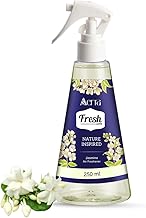 Aerra Jasmine Air Freshener Spray, 250ml – Luxe Blossom Edition, 2800+ Sprays for Home, Pooja Room, Car, Office, Non-Aerosol Odor Eliminator