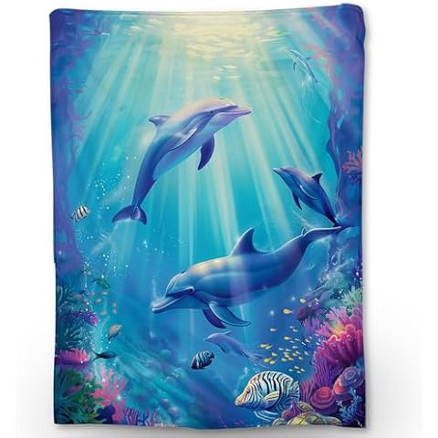Ti Caldi Dolphin Underwater Blanket Cover