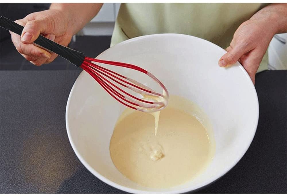 Fruste per Uova per Cucinare Mini Frullino in Plastica Multifunzione, Frullino per Le Uova Frullino per Crema Colorante per Capelli, Frusta in Plastica Comodo Frullino per Miscelare Senza Sforzo (Colo