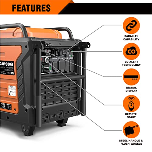 Genmax 9000W Super Quiet Gas Powered Engine thumb #4