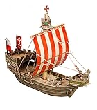 KERANOVA 268 30 x 12.5 x 23cm Clever Paper Medieval Town Hanse Cog 3D Puzzle (1 Piece)