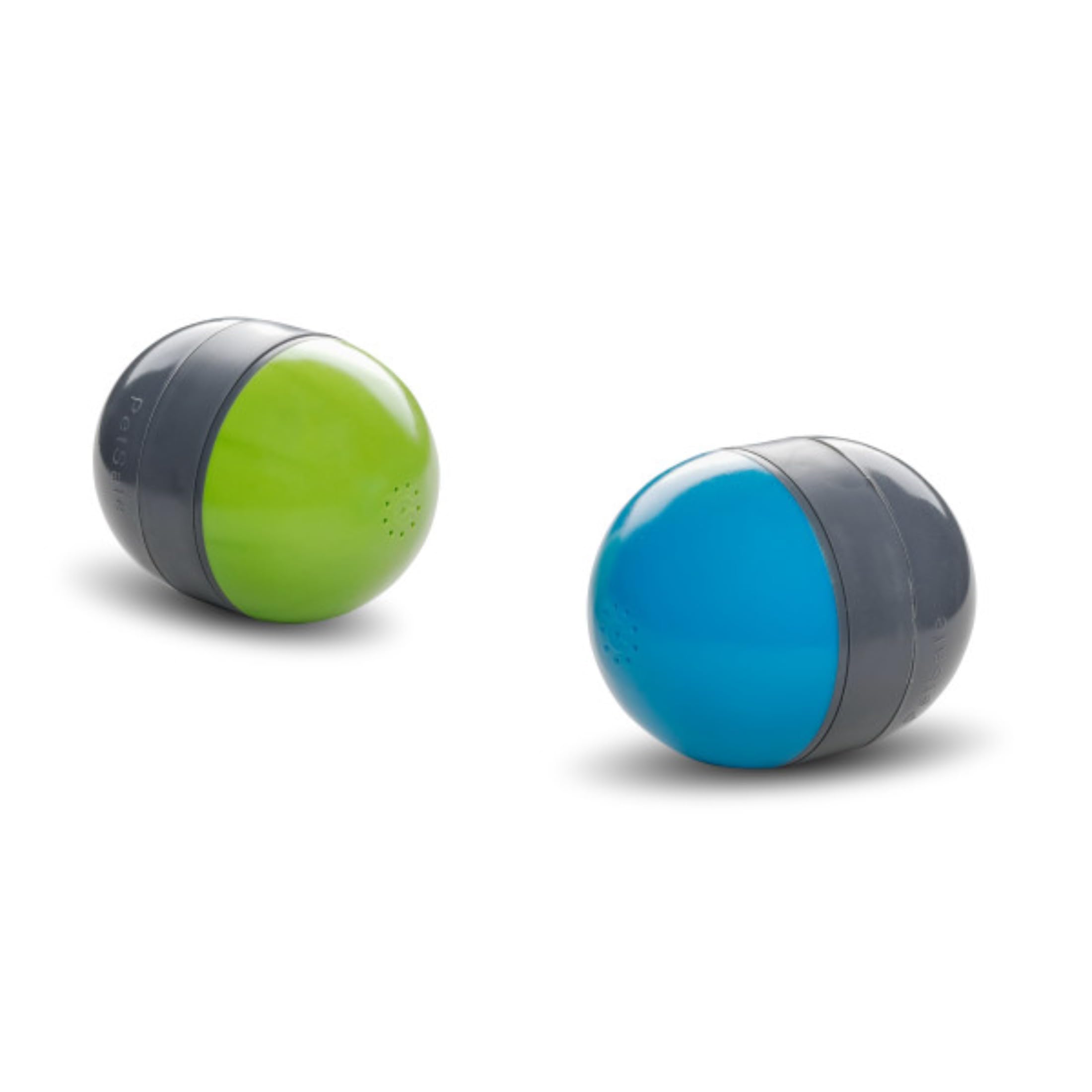 PetSafe Ricochet - Juguete Interactivo Electrónico para Perros, 2 Bolas, Juego de Sonido, Estimulación Mental, Funciona con Batería