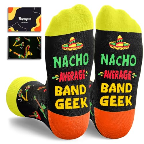 HAPPYPOP School Staff Appreciation Gifts - Socks for Preschool Sped Teacher Nurse Counselor