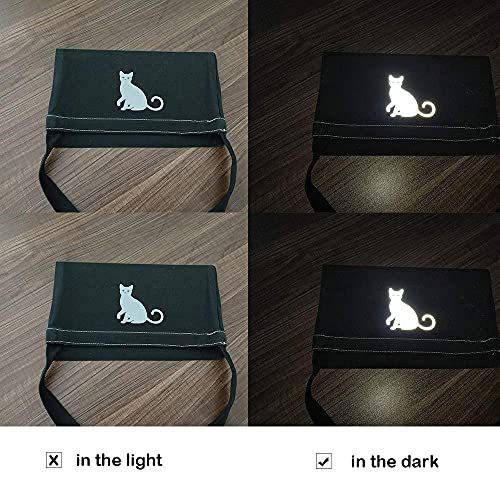 Image of guangyintong Reflective Dark Grey Heat Transfer Vinyl HTV Rolls, 12 inch x 8ft Reflective Iron on Vinyl for T-Shirts, Dark Grey HTV Vinyl for All Cutter Machine Easy to Cut & Weed for HTV DIY Design