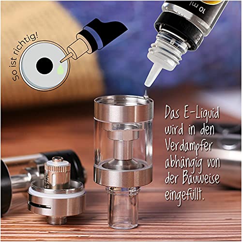 Flavouroom - Premium E Liquids 10 x 10 ml I Liquid ohne Nikotin I E-Liquid 50% VG I 50% PG I Liquid mit Aroma Anteil für… – Bild 8