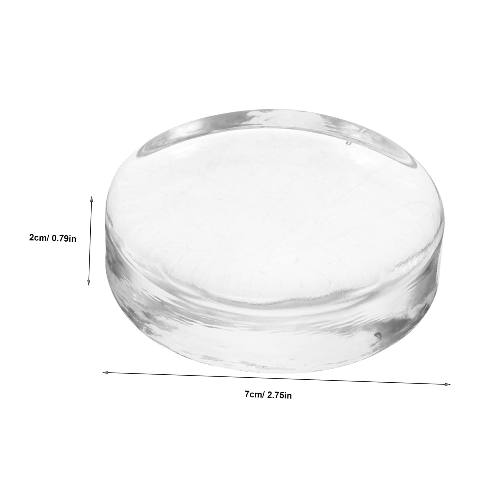 TOYANDONA Fermentiergewichte Klein aus Glas Runde Gewichte für Einmachgläser mit Deckel zum Fermentieren von Gemüse und Gurkengläsern