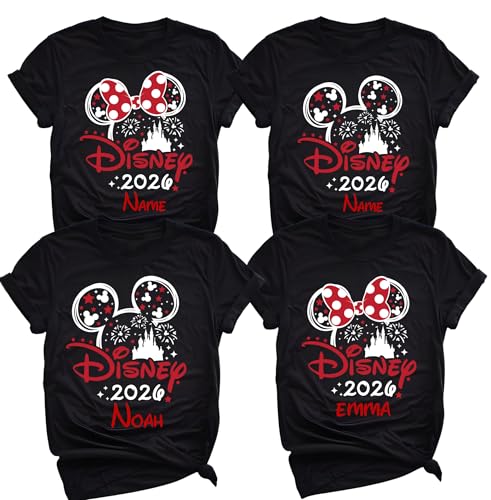 Image of Custom Family Trip Shirts 2026, Matching Vacation Tees, Fantasy Castle Theme Shirt, Group Travel Holiday Shirt