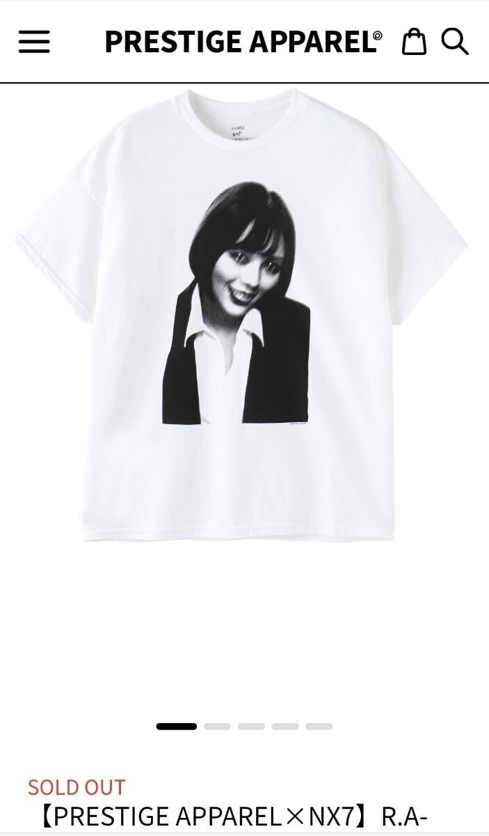 【新品　M】PRESTIGE APPAREL 涼森れむ tシャツ 新品M】PRESTIGE APPAREL 涼森れむ tシャツ