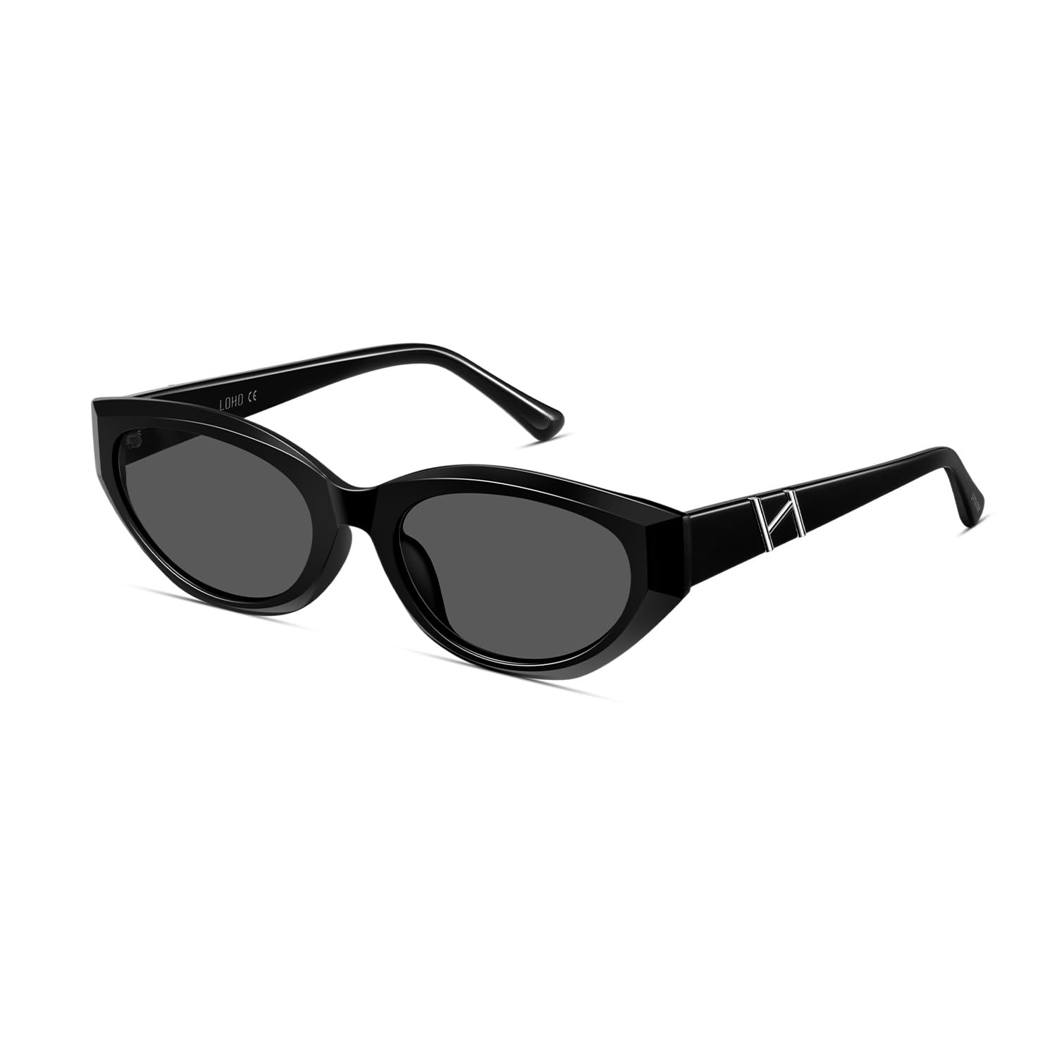 LOHO Acetate Cat Eye Sunglasses for Women 2026 Retro Y2K 90s UV400 Sun glasses with Case Perfect for