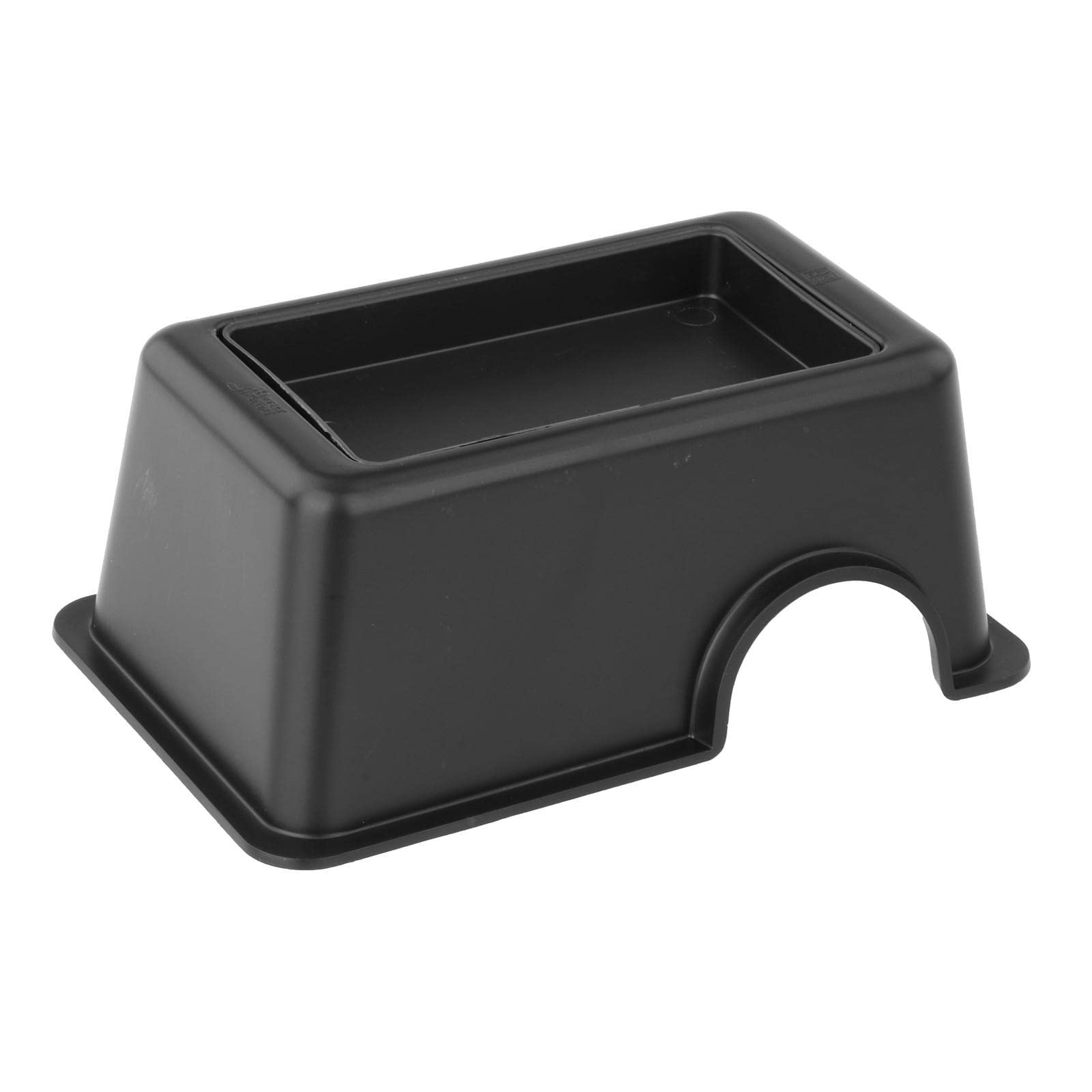 Colcolo Reptile Hide Reptile Hideout Box for Snake Lizards, Black, M StyleA