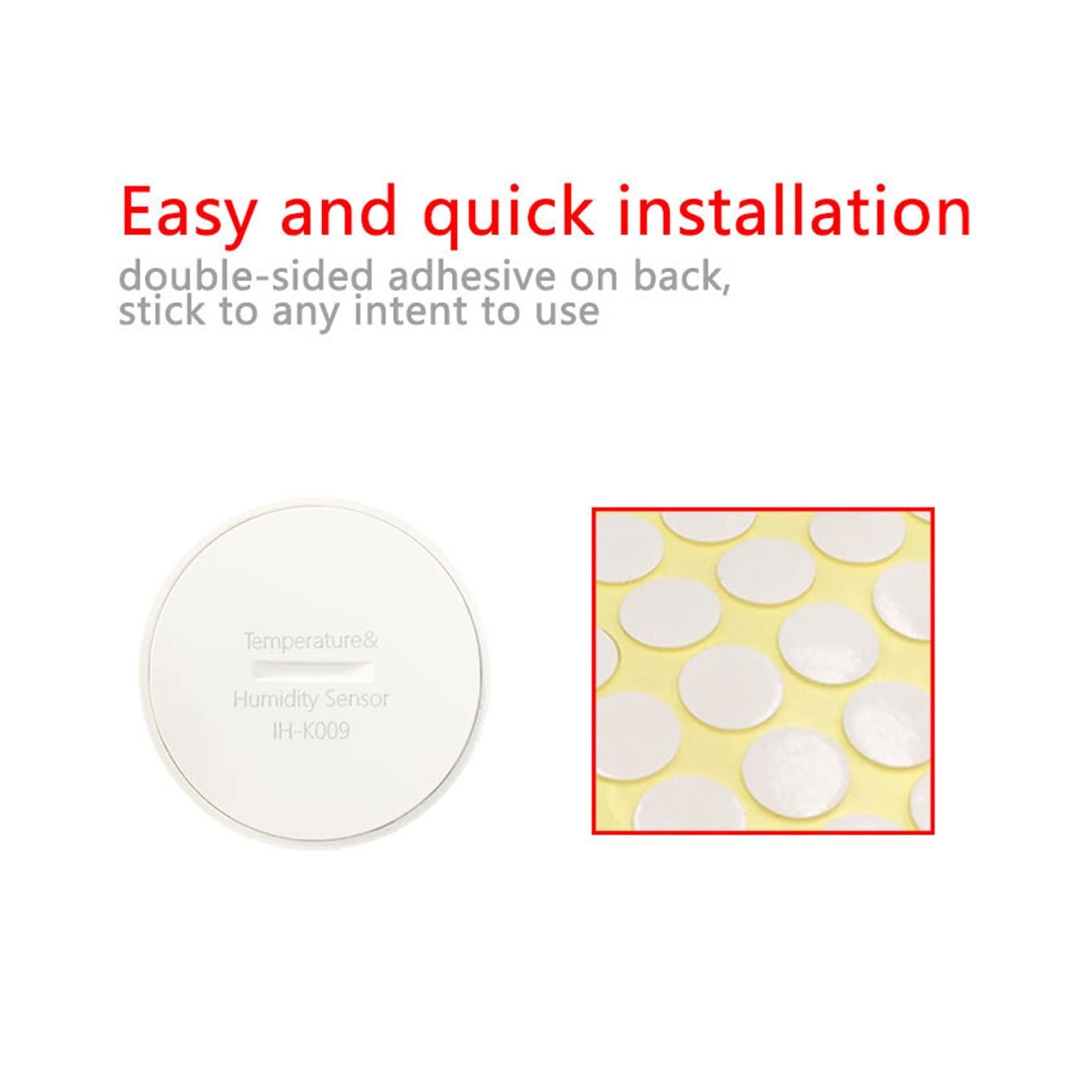 Capteur de température et d'humidité Tuya WIFI Détecteur de thermomètre hygromètre intérieur mobile Appliquer Contrôler le thermostat intelligent(7pcs Sensor)