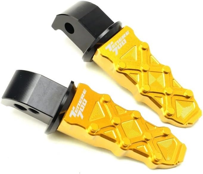 Miniatura 6 de F para Yamaha para TENERE 700 2019 2020 XTZ 700 para Tenere700 última motocicleta CNC reposapiés trasero descansa reposapiés de pasajeros Y (color