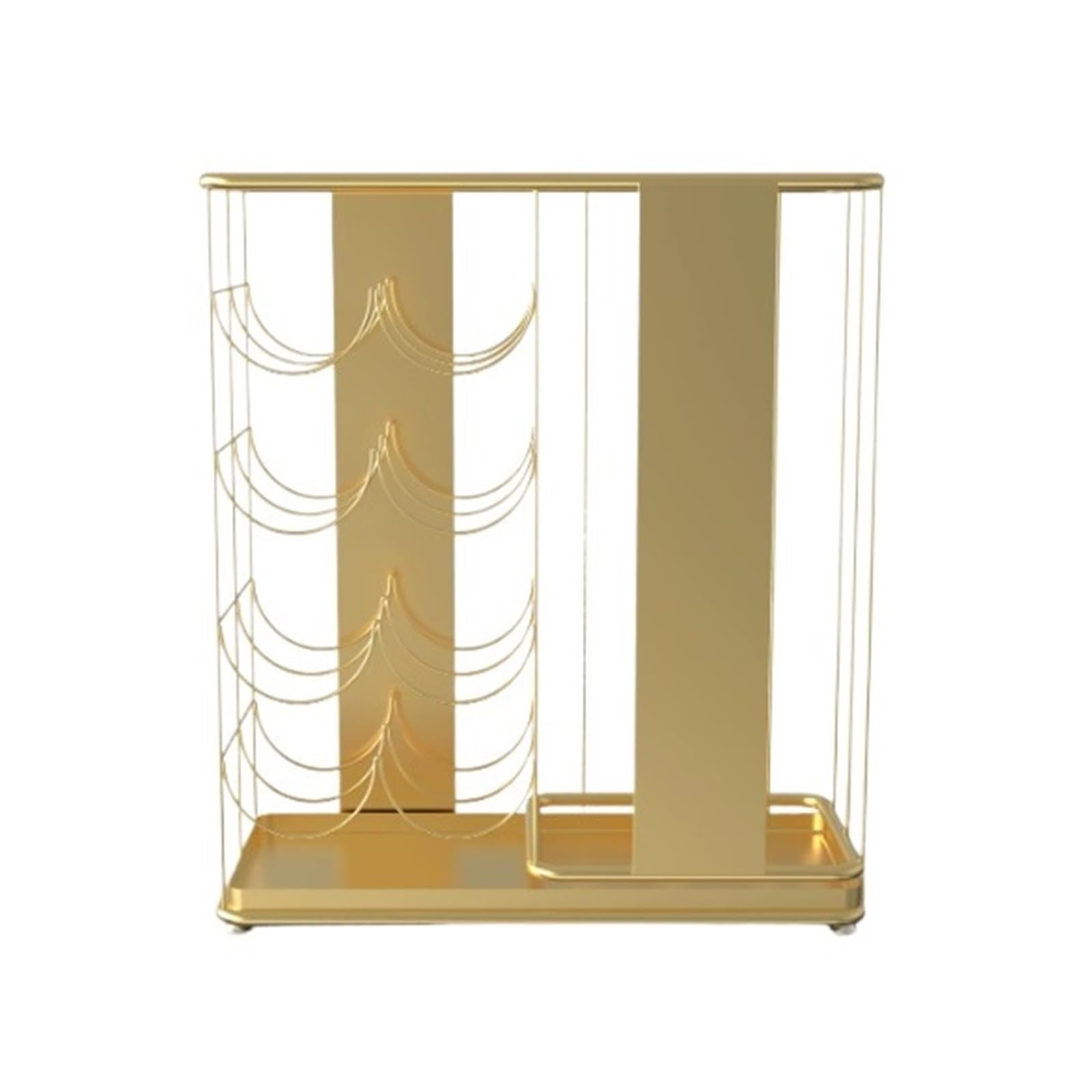 XXAD553TY Umbrella Stands For Homes And Hotel Lobbies, As Well As Creative Storage Racks For Commercial Classrooms Corridor(Gold,Small)