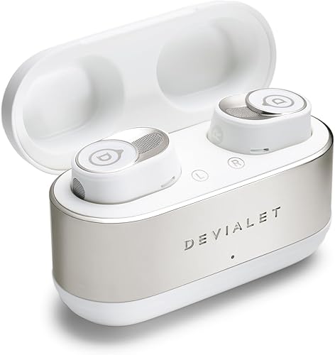 Miniatura 2 de Devialet - Auriculares inalámbricos verdaderos - Gemini II - Blanco icónico - para música diaria y sonido de viaje - Cancelación de ruido - Ajuste