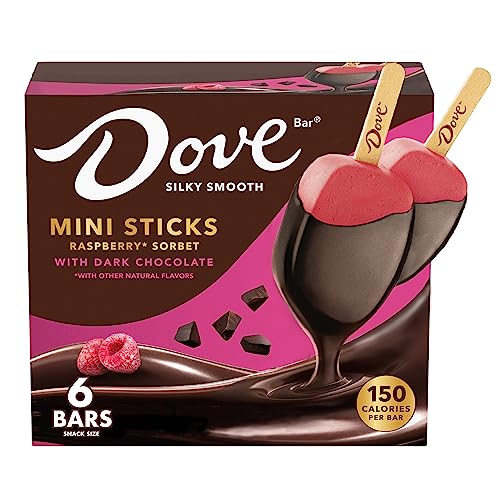 Dovebar, Raspberry Sorbet, 6 Count (Frozen)
