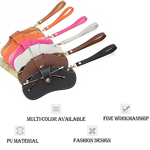 Image of Glasses Case Holder Portable Slim Sunglasses Pouch Soft Eyeglasses Bag Eyewear Sleeve For Women Men