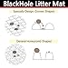 BlackHole Litter Mat Large Size Rectangular 30
