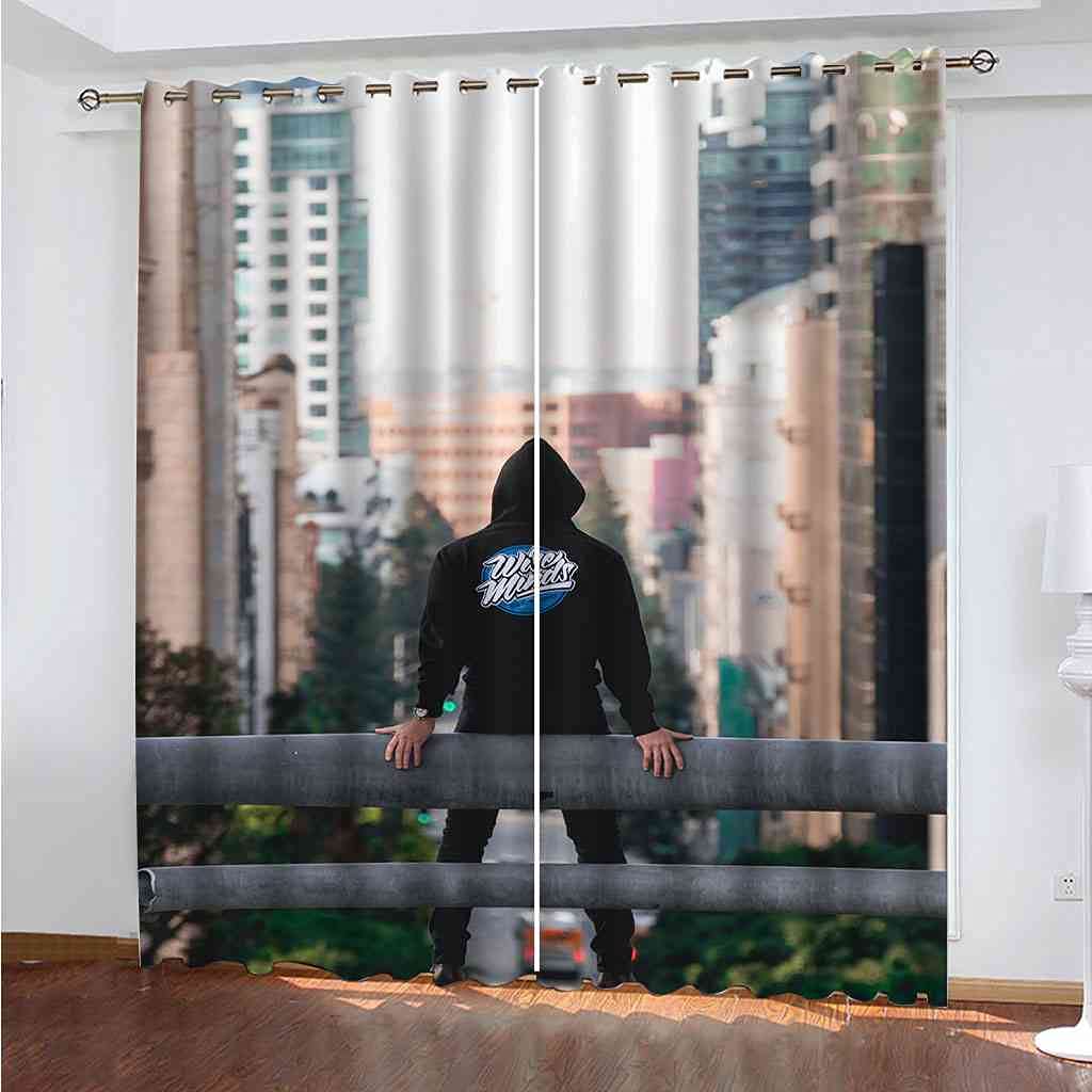 Rideaux à Oeillets Isolant Thermique Lot de 2 Rideaux Occultants de Salon Lourd