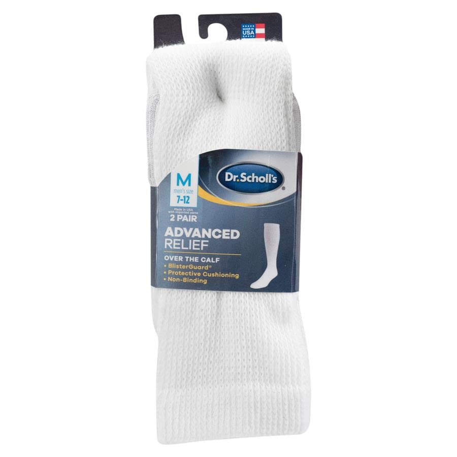Dr. Scholl's Men's 2 Pack Advanced Relief Over The Calf Socks2