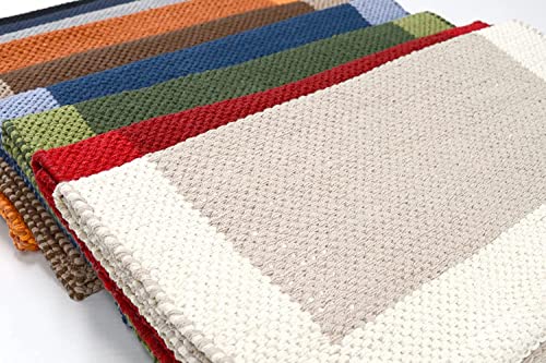 LIFE Tappeto Cotone, Lavabile, per Bagno e Cucina