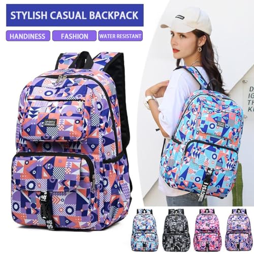 ORILOOSEN Mochila de lazer para meninas, mochilas escolares para ensino fundamental e médio, mochila