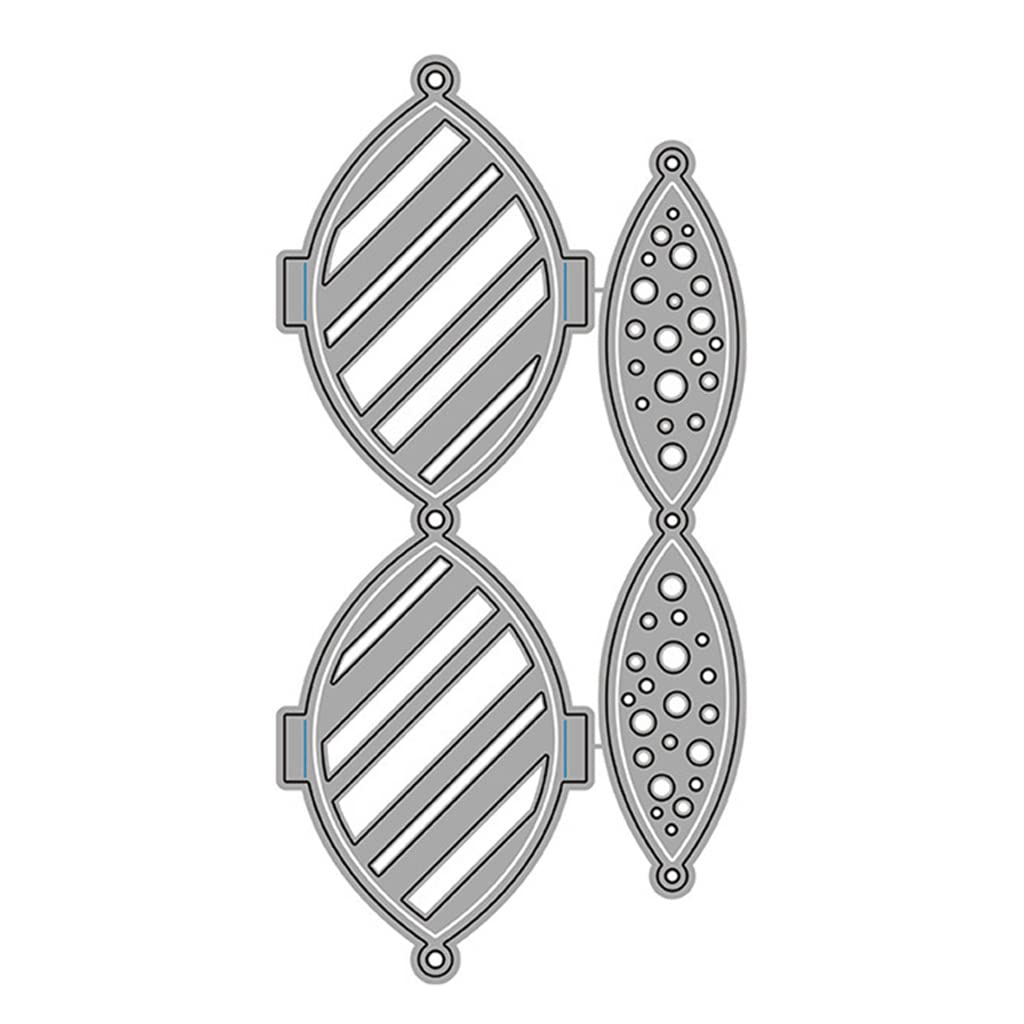 Tsophreniq Creative Metal Die Cuts Exquisite Scrapbooking Embossing Template Christmas Tree Hangings Making Supplie Dies Cut for Card Making