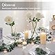Kerzenhalter Glas Set Kerzenständer Glaszylinder: Modern Windlicht Für Stumpenkerzen Teelicht Pampasgras Vasen Hochzeit Tischdeko Glasvase Zylinder Deko Wohnzimmer Esstisch (M+L+XL, 1 Satz)