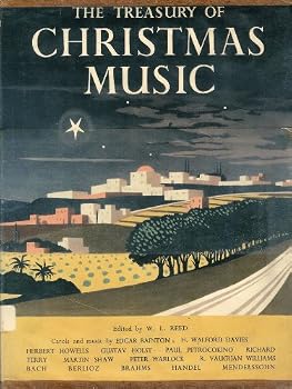 Hardcover Treasury of Christmas Music Book