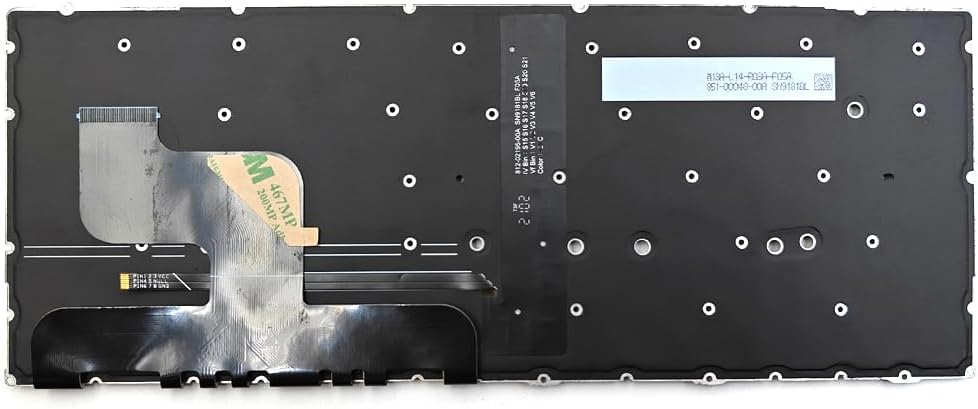 Replacement Backlit Keyboard for HP Elite Dragonfly G2 13.3" Laptop US Blue with Backlit SN9181BL SG-99100-2VA