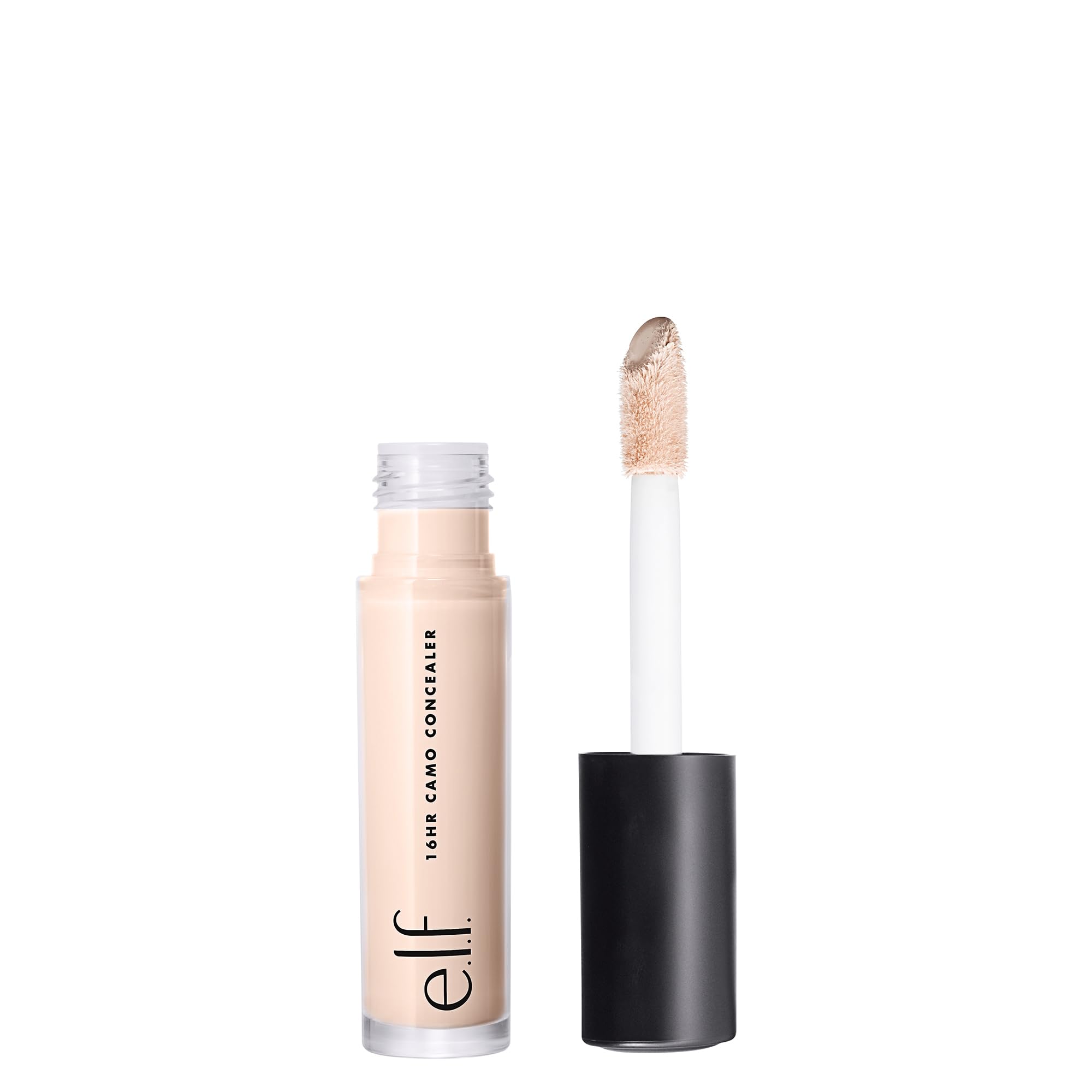 e.l.f. 16HR Camo Concealer, Full Coverage, Matte Finish Under-Eye & Blemish Corrector, Hydrating Formula, 16-Hour Crease-Resistant Wear, Fair Beige 0.2 Fl Oz (Pack of 1) Fair Beige