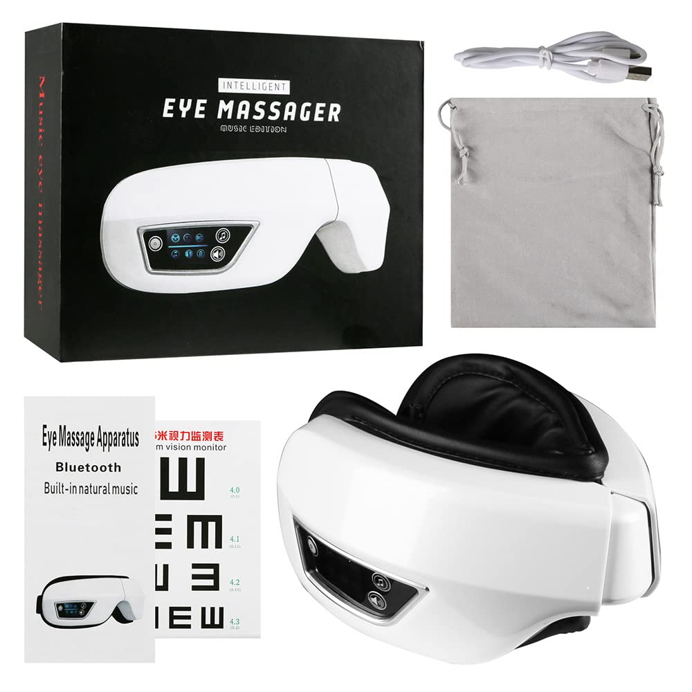 Amazon.com: Senami Care 6D Smart Airbag Vibration Eye Massager - Heating, Music, Relieves Fatigue & Dark Circles - Eye Care Instrument - Wireless, Touch Control : Health & Household Amazon.com: Senami Care 6D Smart Airbag Vibration Eye Massager - Heating, Music, Relieves Fatigue & Dark Circles - Eye Care Instrument - Wireless, Touch Control : Health & Household