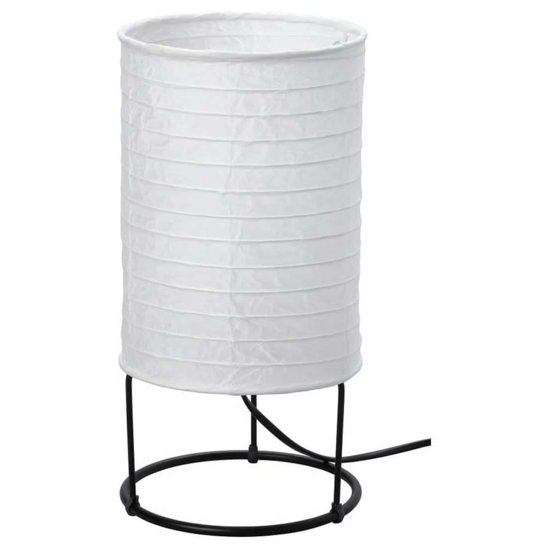 Graidient span IKEEA STRANDAD Floor Lamp, White/Black – Rice Paper Shade, Slim Modern Standing Light, Soft Diffused Glow – Compatible with LED E27 Bulb-image-35
