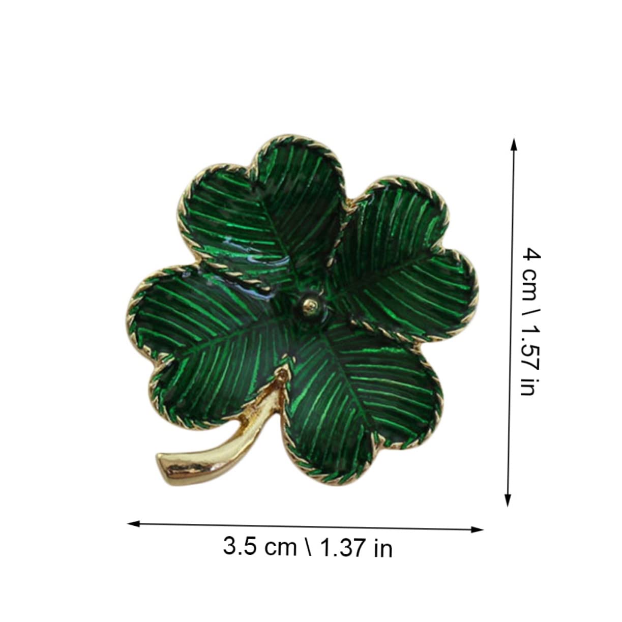30 Piezas Broche De Trébol De Cuatro Hojas Broche Fiesta Irlandesa s Para Mujer De Cuatro Hojas Calle. Del Día De Patrick Accesorio De Ropa Aleación LIFKOME