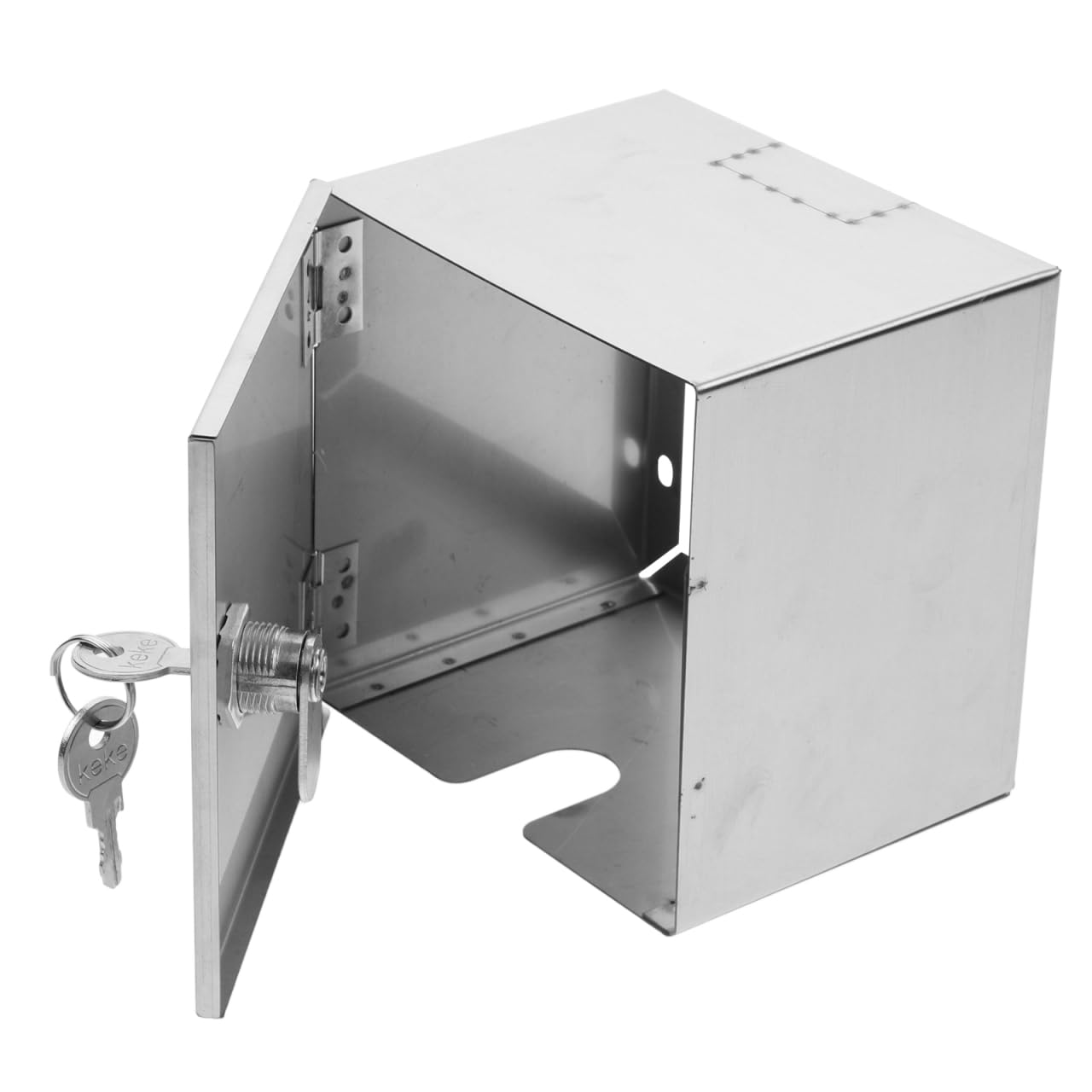Boîtier électrique étanche En Acier Inoxydable VALICLUD Avec Serrure - Protection Antivandalisme Pour Prises Intérieures Et Extérieures