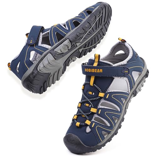 Topwolve Unisex Kinder Sandalen Jungen Mädchen Geschlossene...