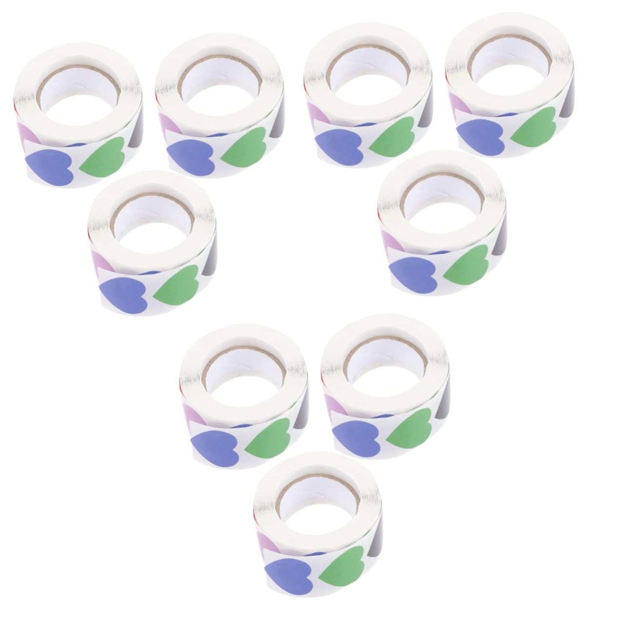 MAGICLULU 3 Set Di Adesivi A Forma Di Cuore Romantico Per Scrapbooking Decorazioni Per Buste E Sacchetti Da Matrimonio 1500 Pezzi*3