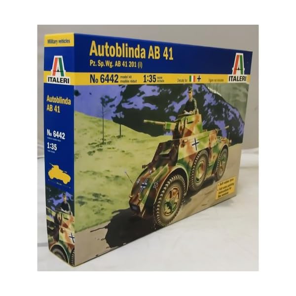 Italeri 6442S - Autoblinda AB 41, Pz. Sp.Vg. AB 41 201 (i)