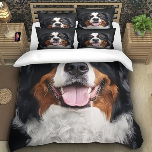Linge de Lit Bouvier Bernois pour Chambre Fille Moderne